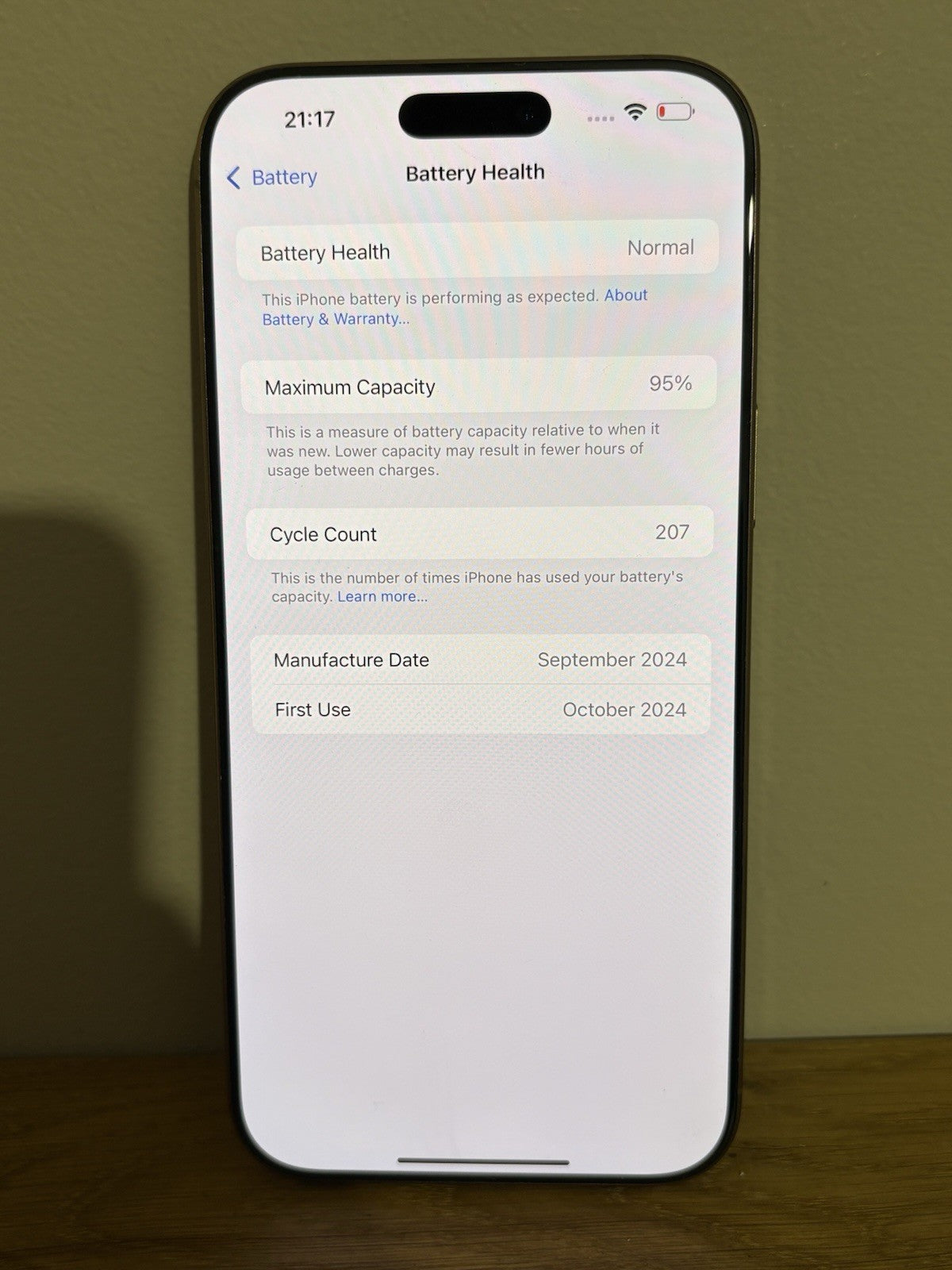 Apple iPhone 16 Pro Max 256GB (C240) Desert Titanium Boxed Warranty