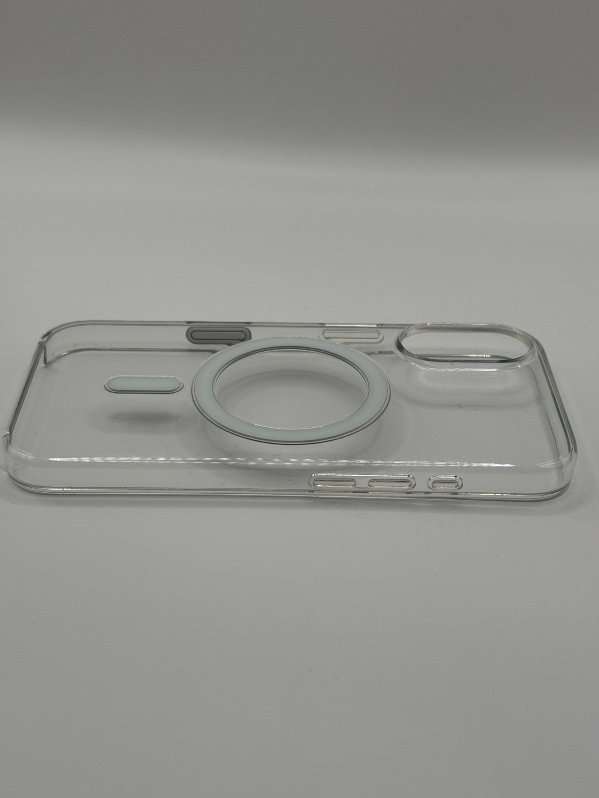 Apple Silicone Iphone 16 Clear Case MagSafe Cover Genuine Used But Excellent