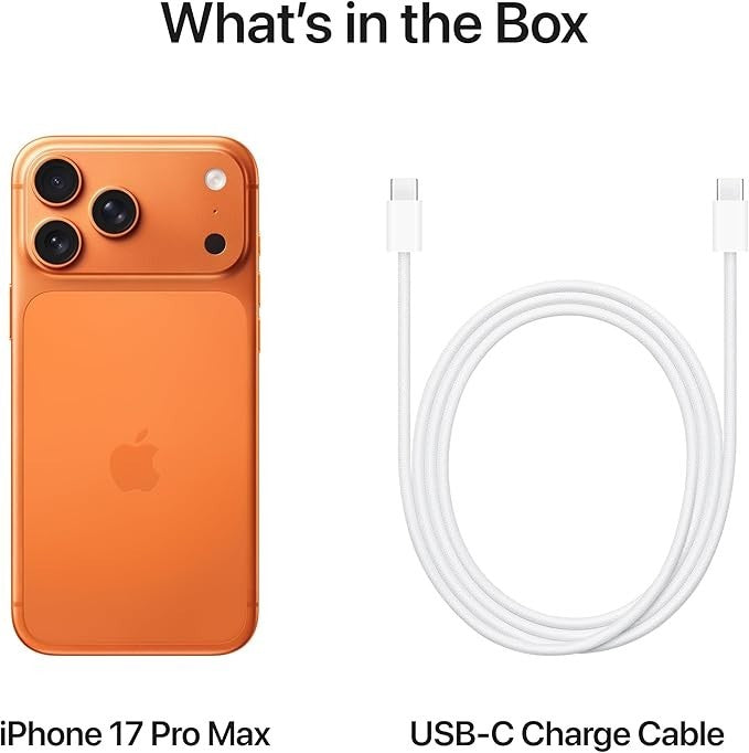 Apple Iphone 17 Pro Max 256GB Cosmic Orange 5G Sealed New Warranty Unlocked