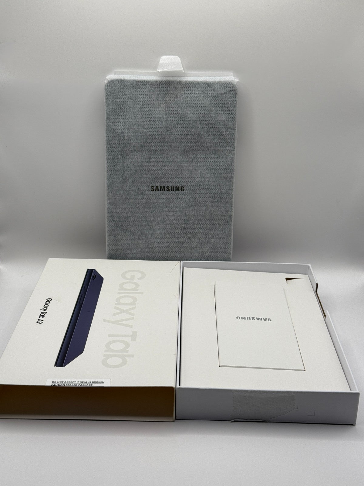 Samsung Galaxy Tab A9 64GB Navy Fully Boxed Excellent Condition Wifi 97% Battery