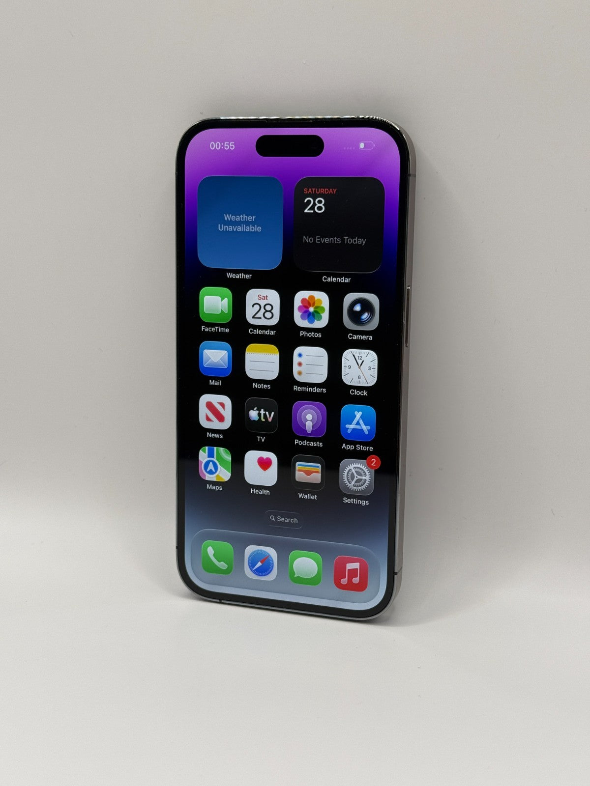 Apple Iphone 14 Pro 128GB Purple Unlocked Warranty Excellent Condition 100%
