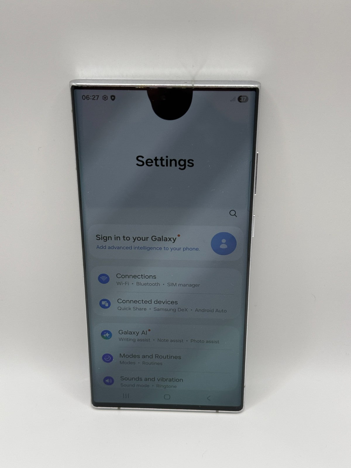 Samsung Galaxy S22 Ultra 5G 128GB Phantom Black Lcd Blob Unlocked