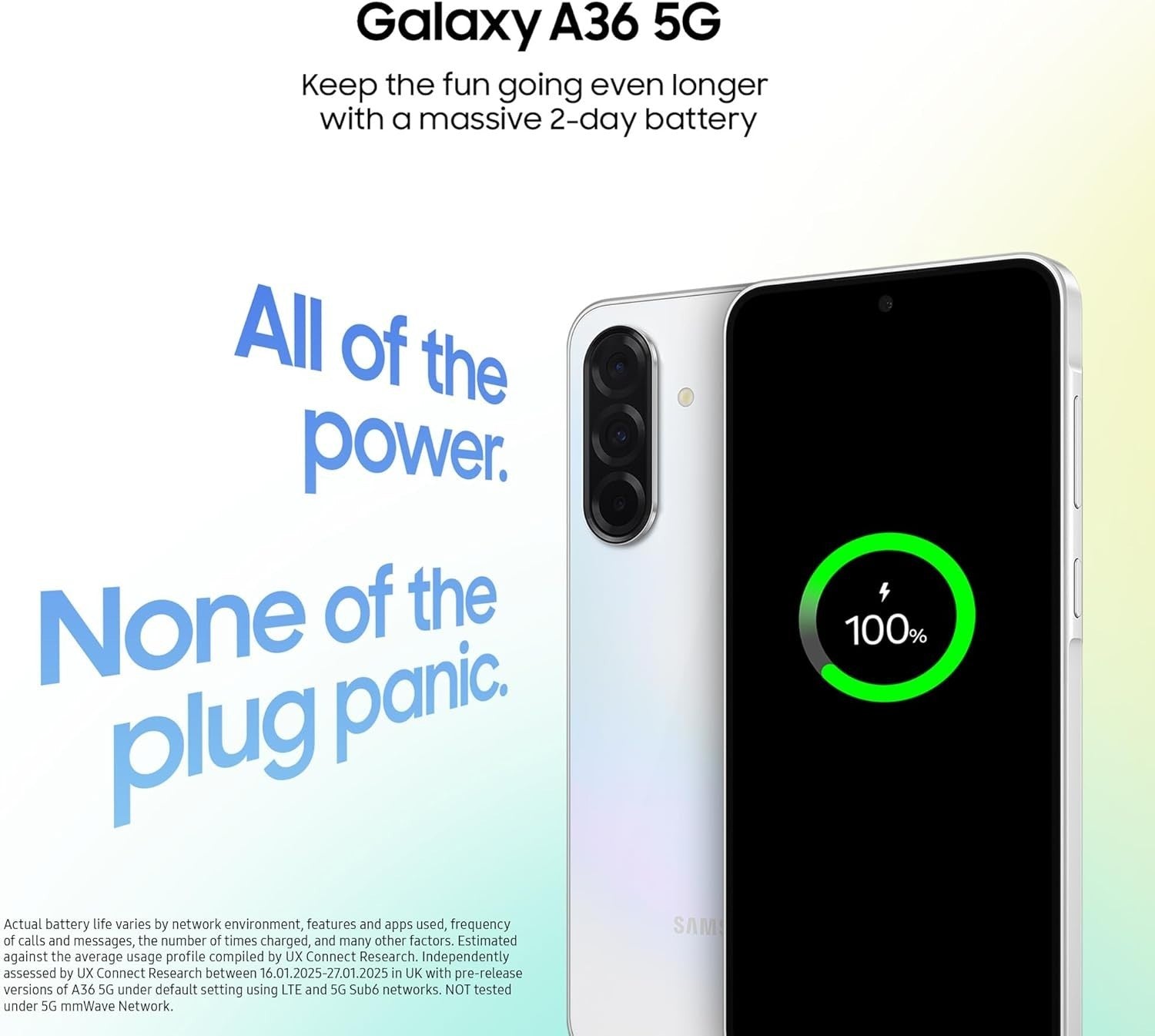 Samsung Galaxy A36 5G Awesome White 256GB Brand New Sealed Unlocked Warranty