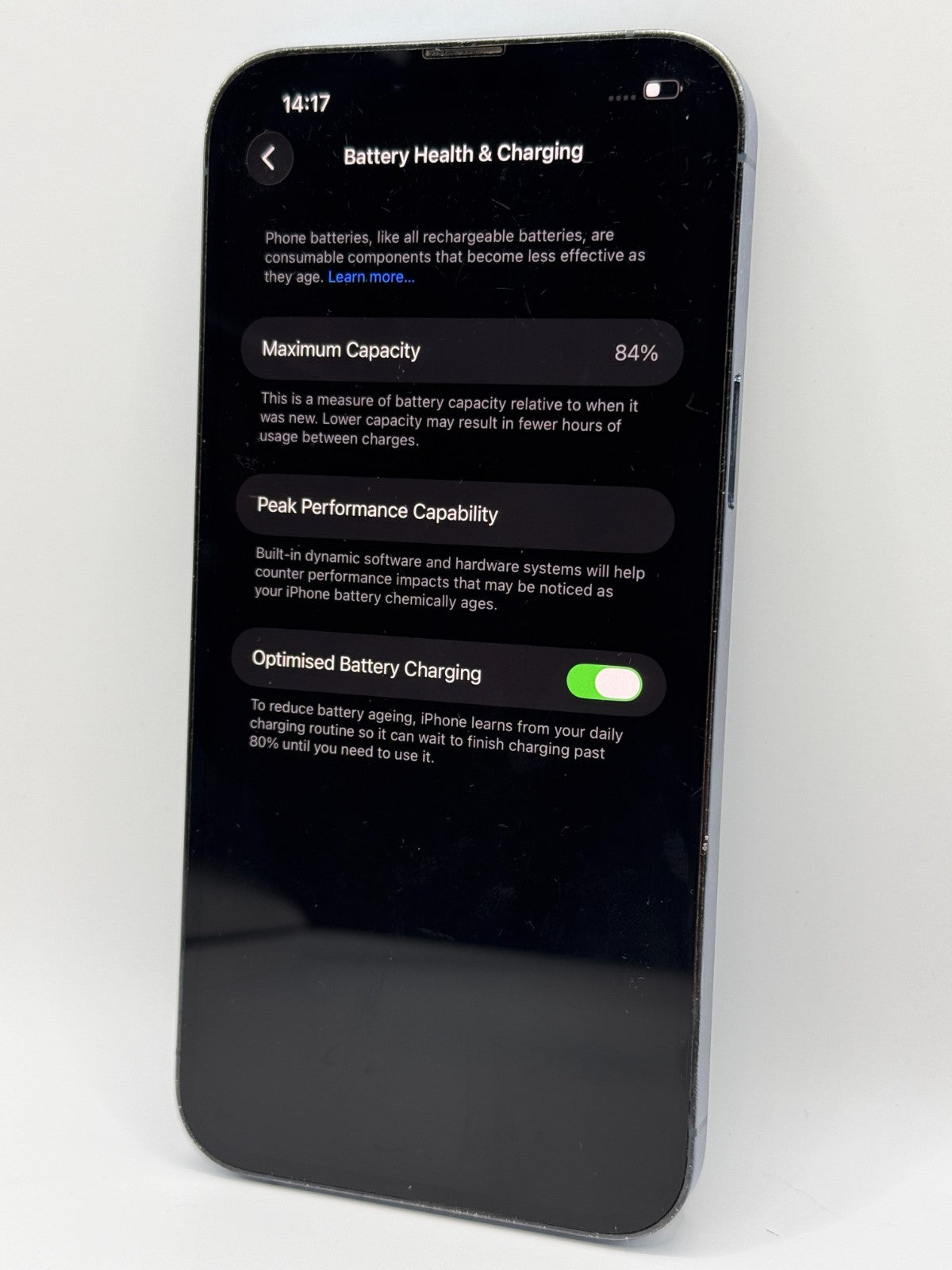 Apple Iphone 13 Pro Max 128GB Sierra Blue Unlocked Good Condition