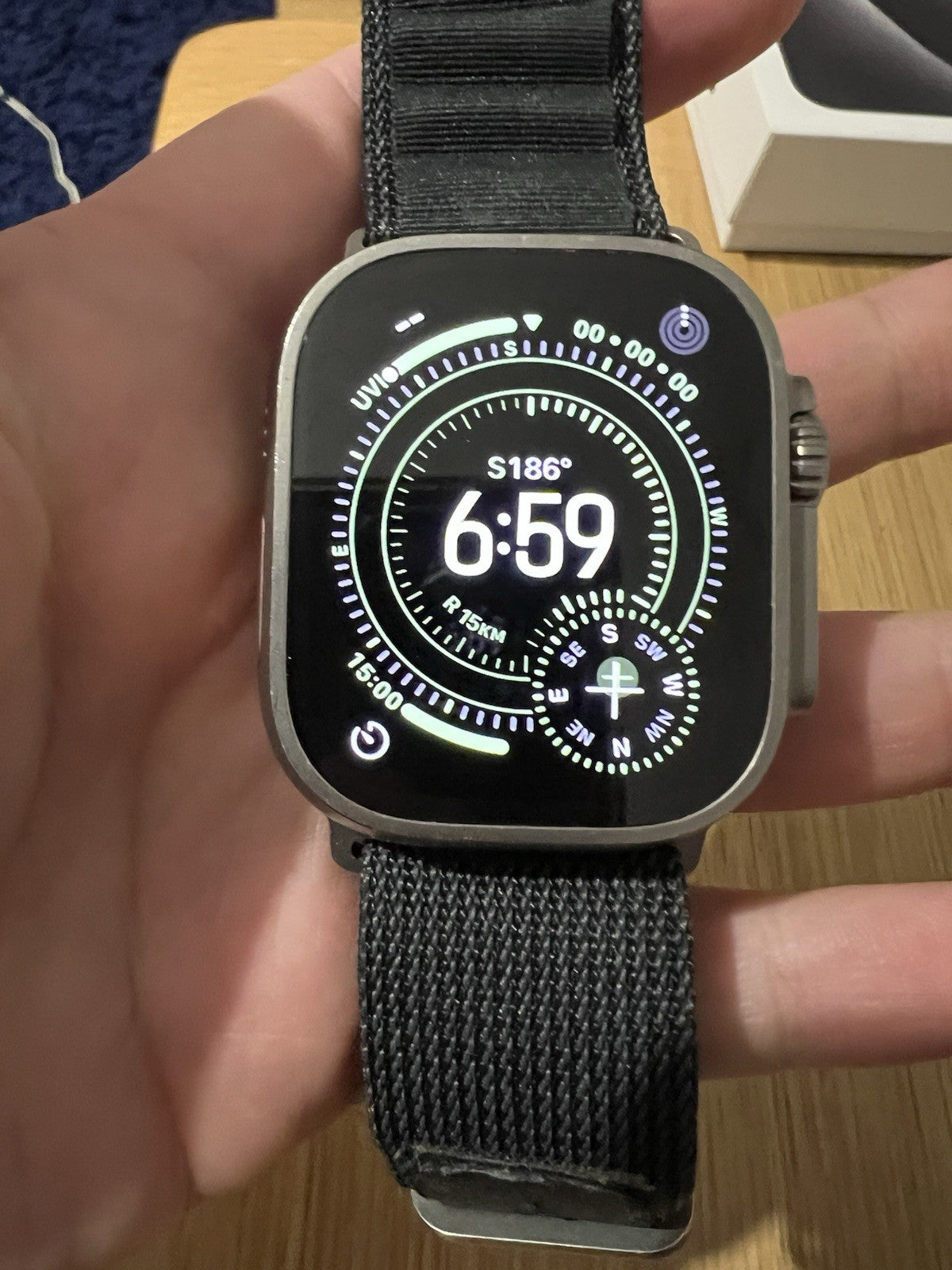 Apple Watch Ultra 49mm (P159) Titanium & Ceramic Case GPS + LTE Boxed