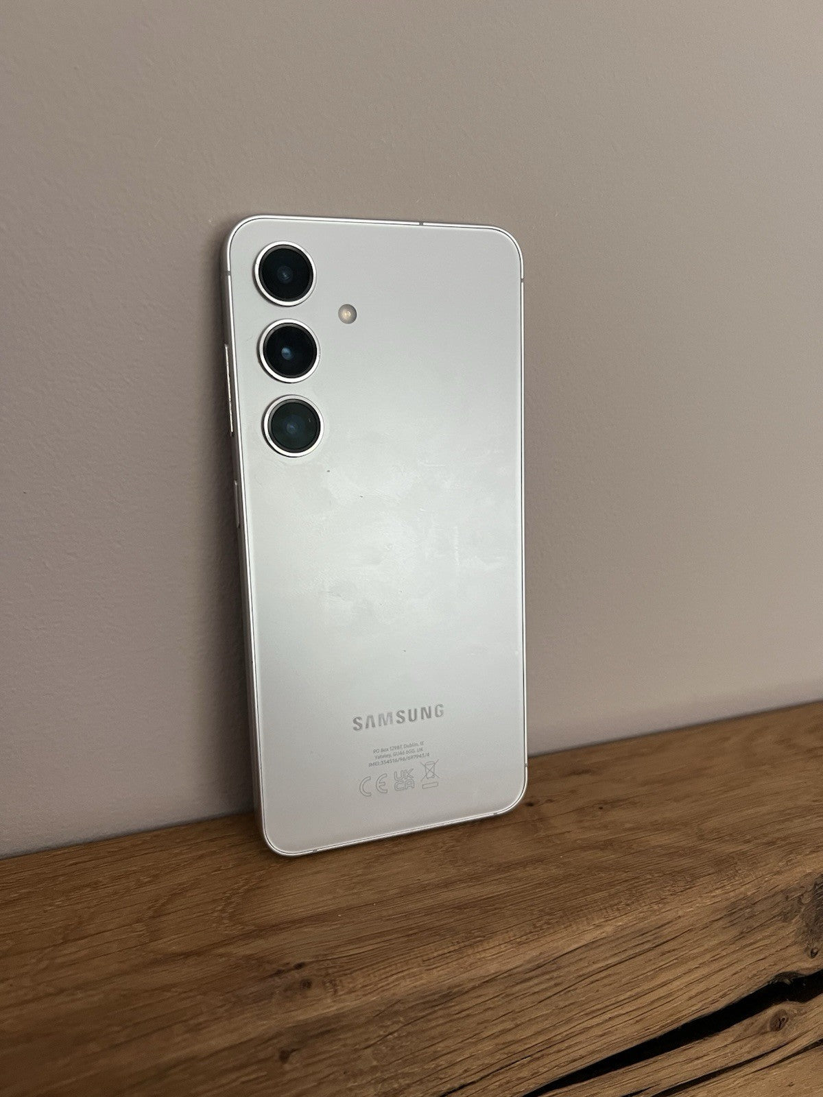 Samsung Galaxy S24 128 GB (C216) Marble Grey Very Good Condition Boxed