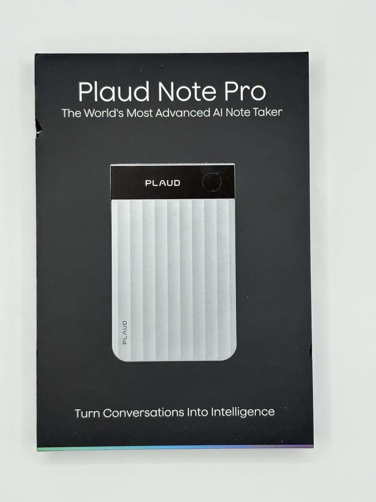 Plaud Note Pro AI Voice Recorder Silver UK Seller Boxed