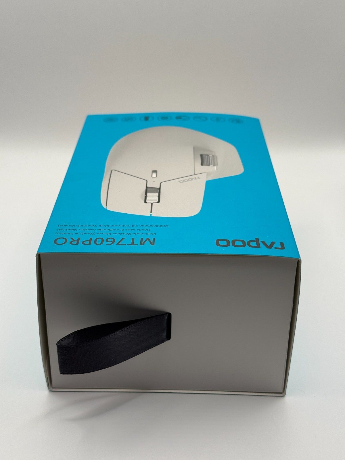 RAPOO MT760 PRO Wireless Mouse 12K DPI Bluetooth 120 Days Battery 7 Devices