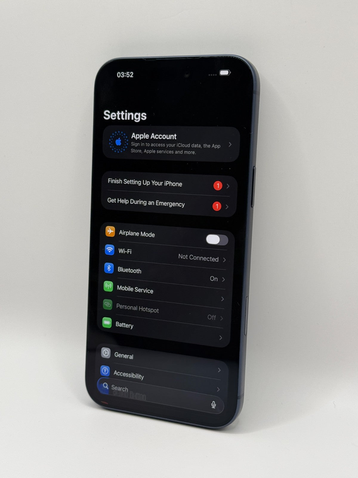 Apple Iphone 17 Pro Max 256GB Deep Blue 5G Warranty Unlocked Excellent Condition
