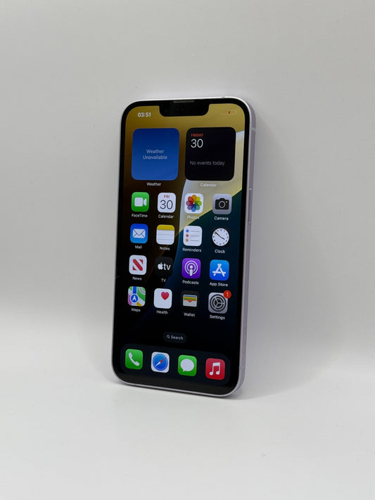 Apple Iphone 14 128GB 5G Purple Good Condition Warranty Unlocked