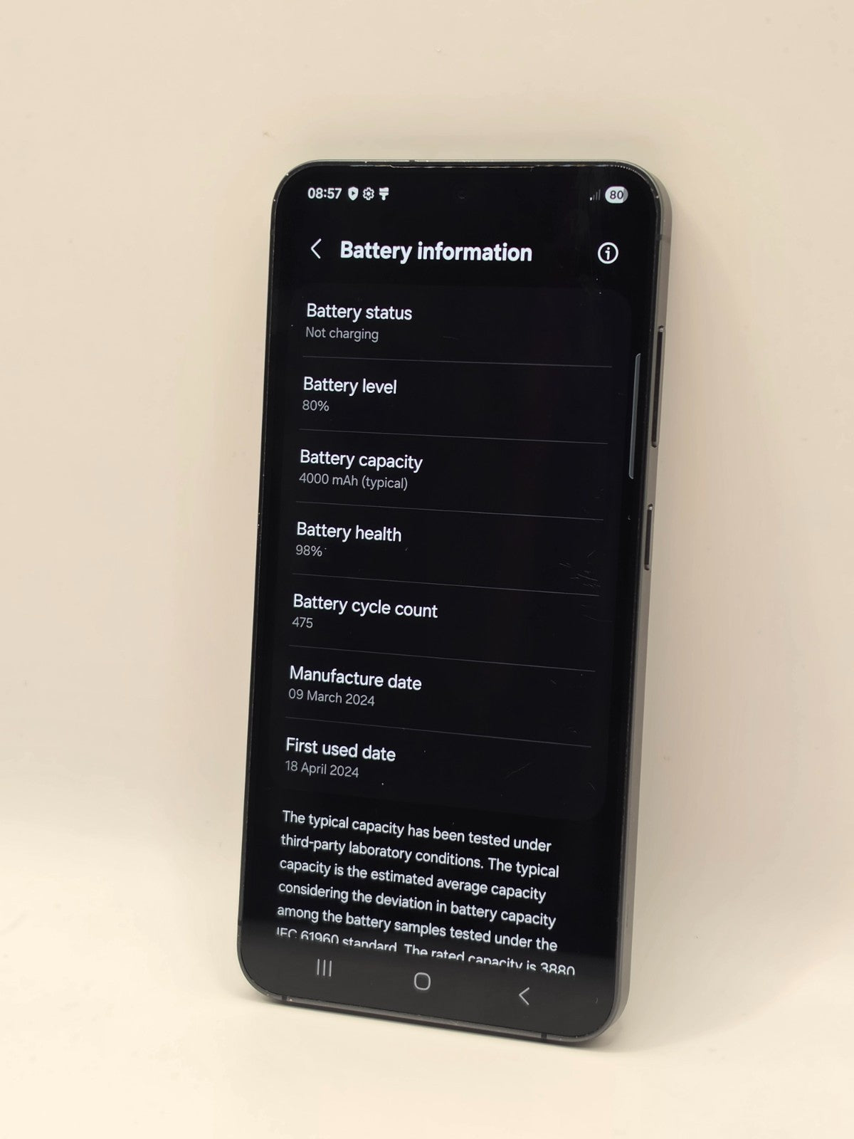 Samsung Galaxy S24 5G AI 128GB Onyx Black Unlocked Very Good Condition