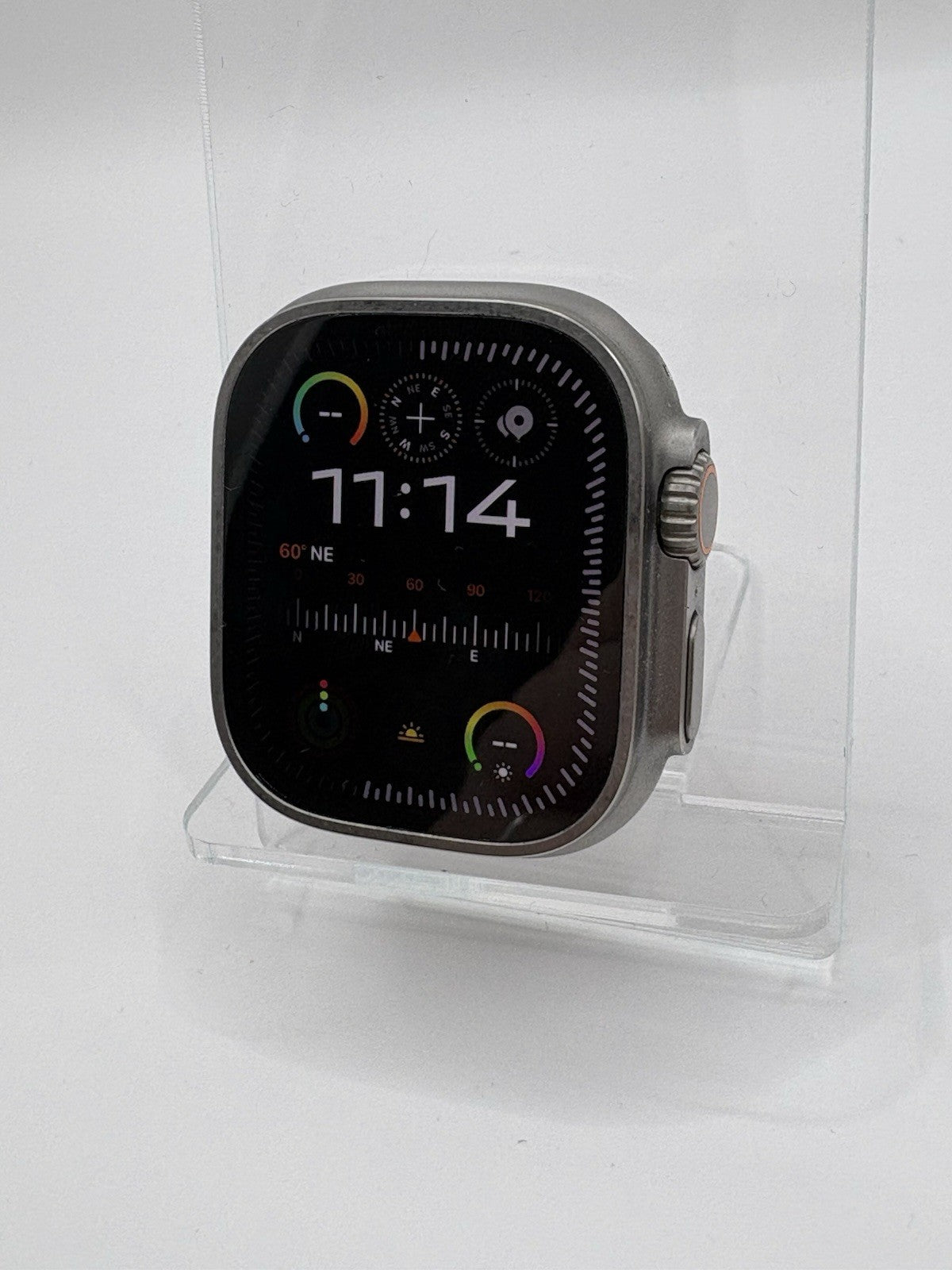 Apple Watch Ultra 2 49mm M/L Titanium Case Cellular Smart Watch Very Good Green