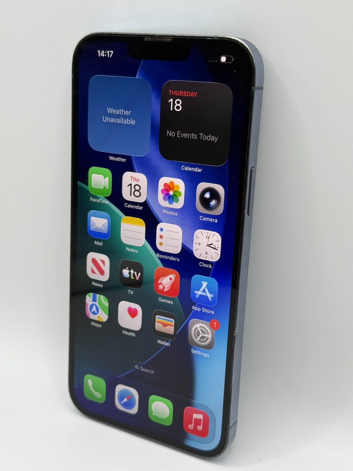 Apple Iphone 13 Pro Max 128GB Sierra Blue Unlocked Good Condition