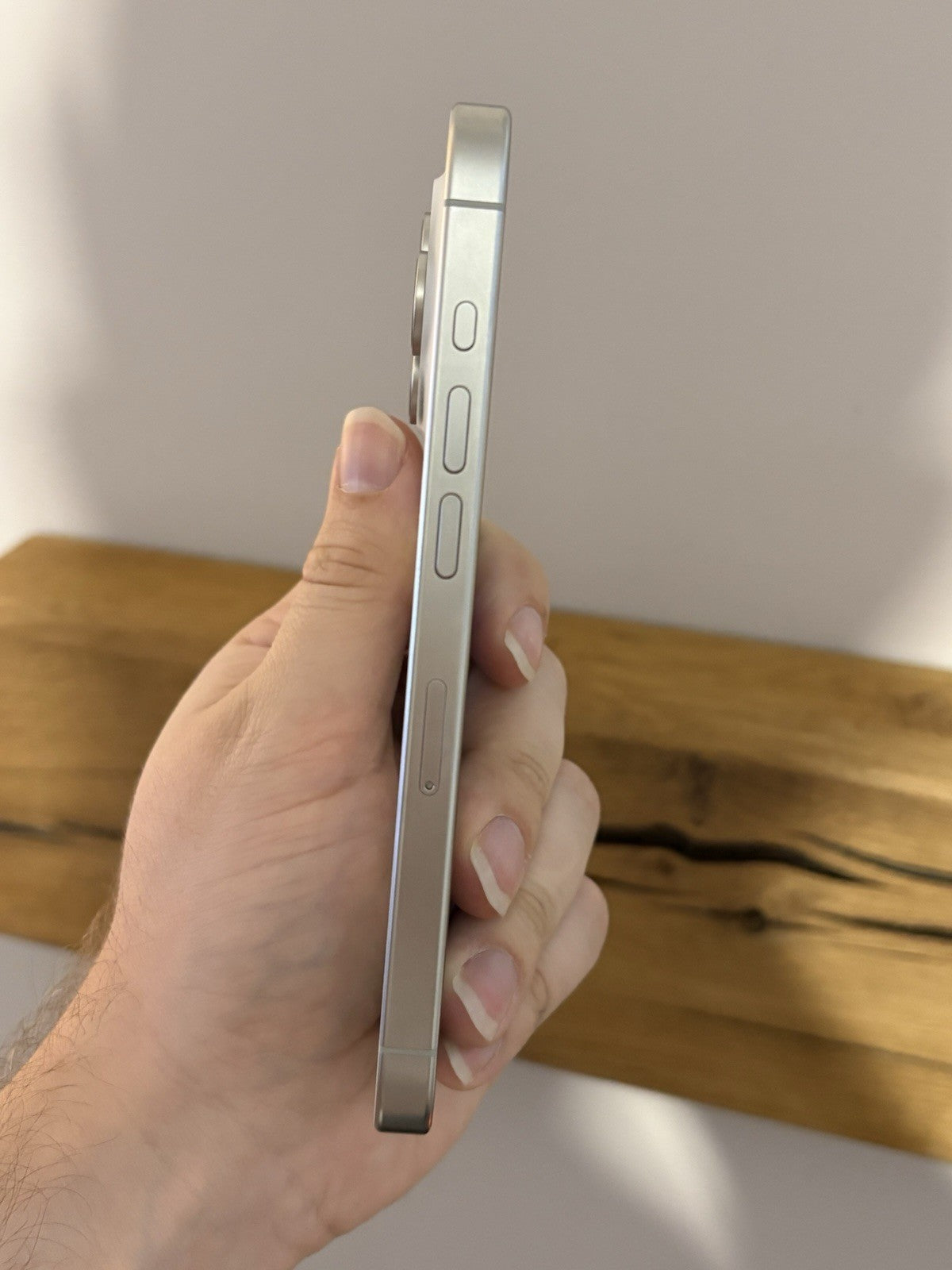 Apple iPhone 15 Pro 128GB (0413723) White Titanium Unlocked Warranty Excellent