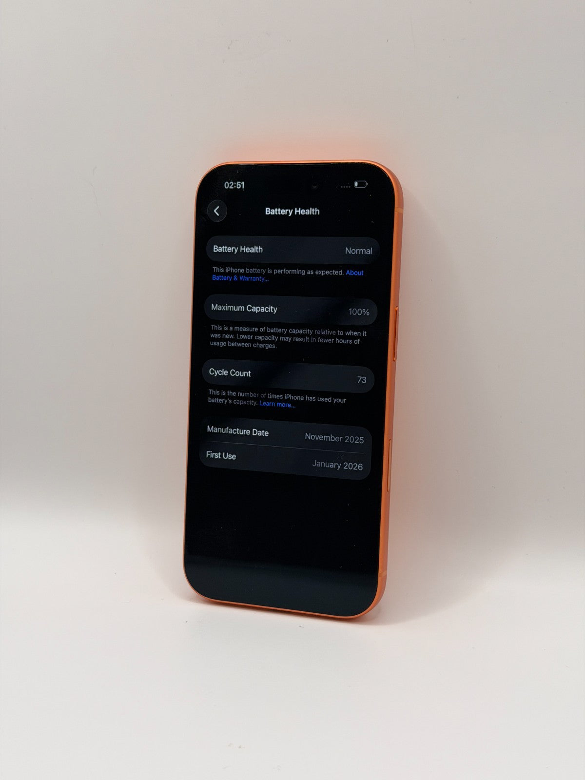 Apple Iphone 17 Pro 256GB Cosmic Orange Unlocked Excellent Condition Warranty