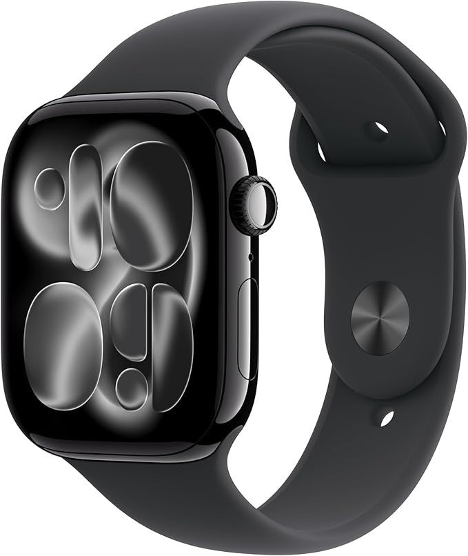Apple Watch Series 11 42mm Aluminum GPS Jet Black Boxed Warranty Excellent