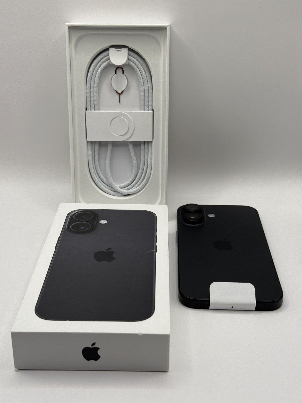 Apple Iphone 16 128GB Black 5G Unlocked Opened Never Used Unactivated Warranty