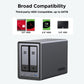UGREEN NASync DXP2800 (942) 8GB RAM 2 Bay SATA Desktop NAS Expansion Enclosure