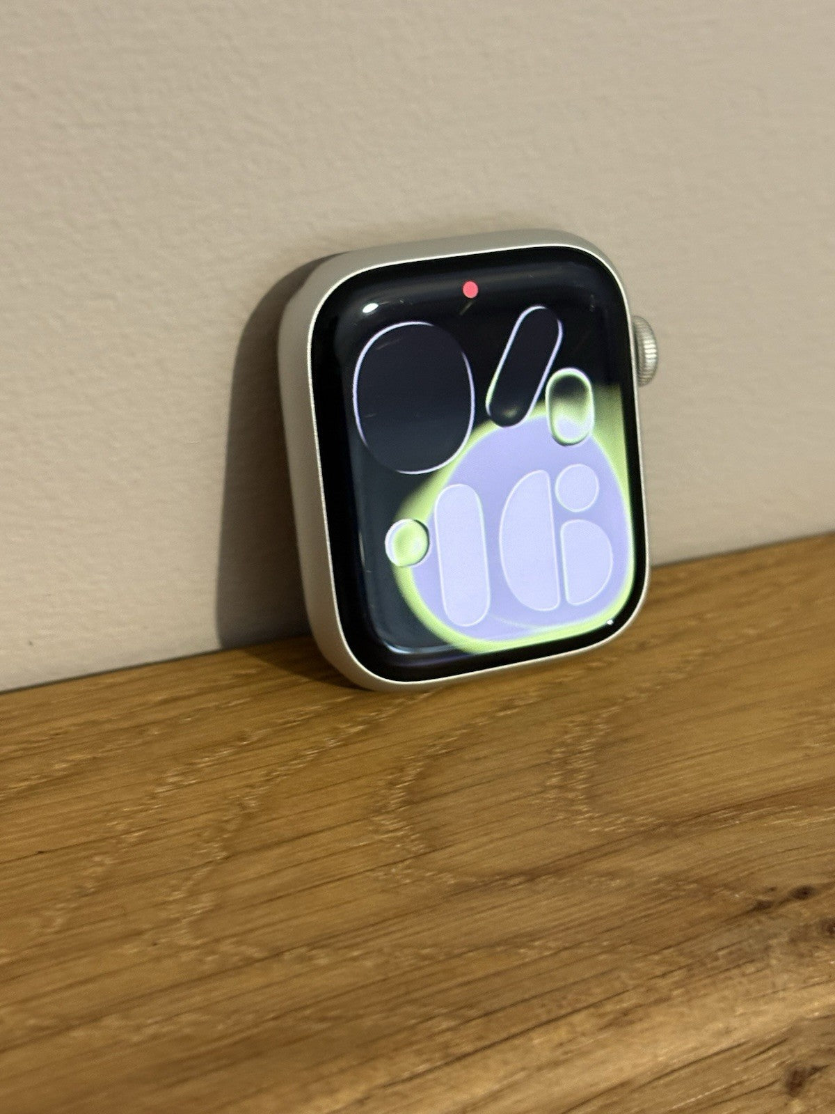 Apple Watch Series 8 45mm (PP150) Silver Aluminum Case with Black Band GPS