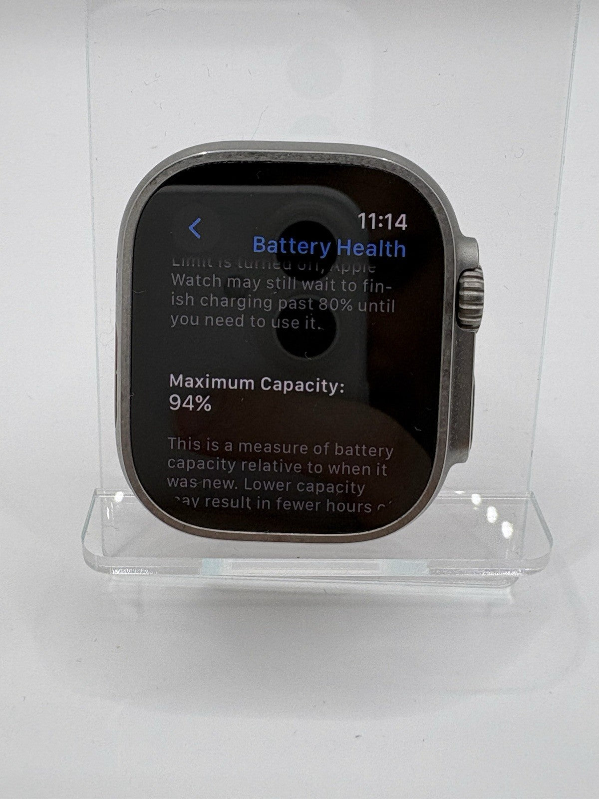 Apple Watch Ultra 2 49mm M/L Titanium Case Cellular Smart Watch Very Good Green
