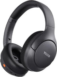 TOZO HT3 Bluetooth Headphones Active Noise Cancelling AI Black Sealed Brand New