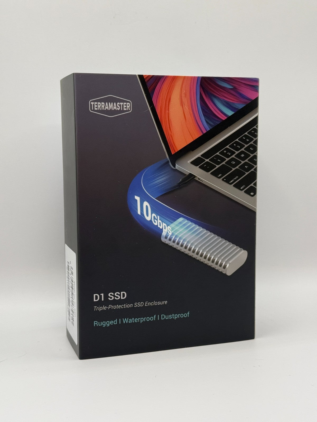 Terramaster D1 SSD M.2 NVMe SSD Enclosure Aluminum Case Waterproof Shockproof