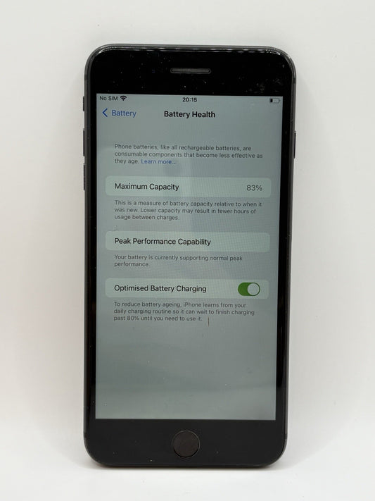 Apple iPhone 8 Plus Black 64GB Unlocked Faulty Earpiece