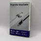 Magtame Magnetic USBC To C Cable Coiled 1.5M Flexible Cord 60W 480Mbps White New