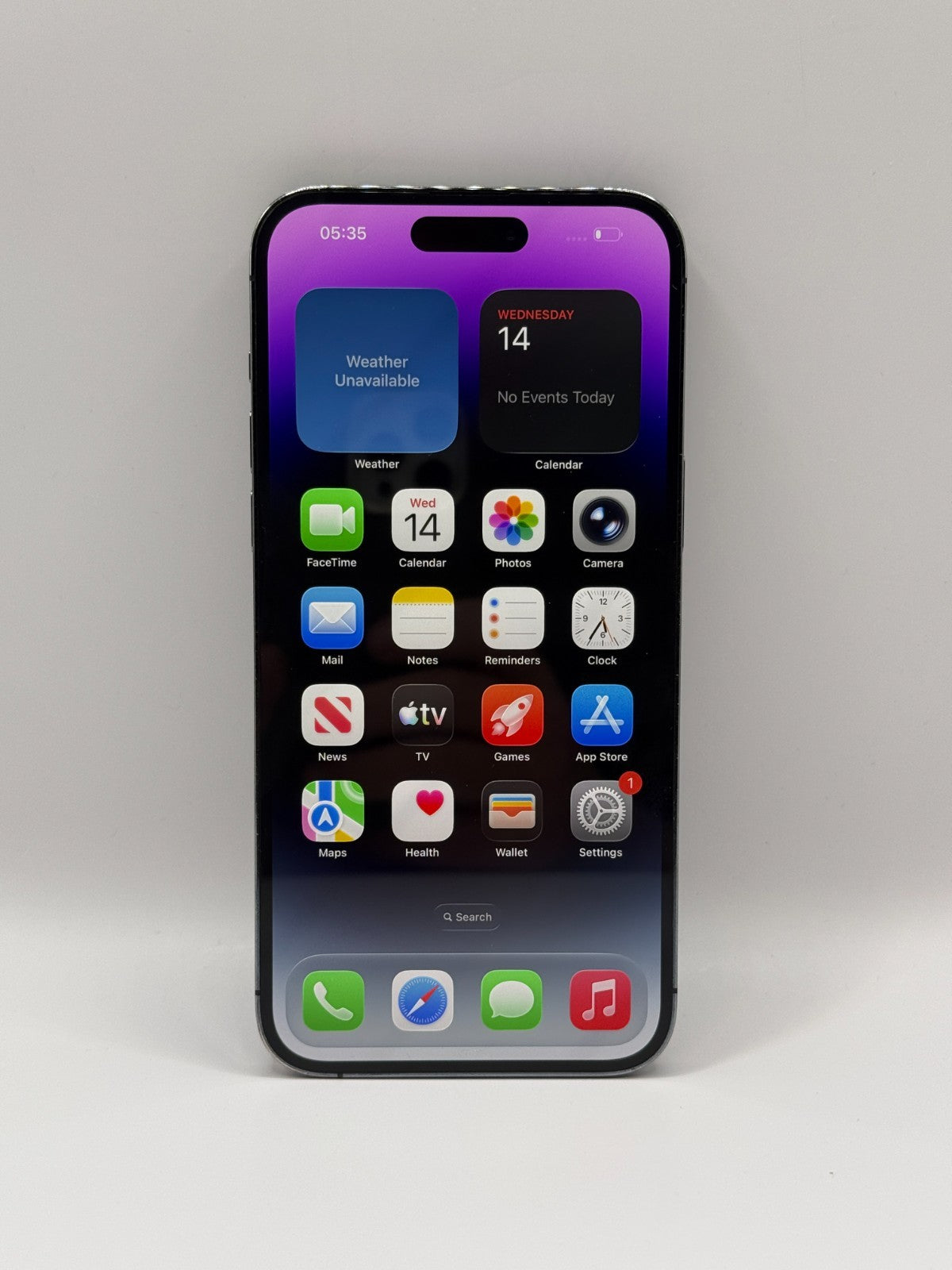 Apple Iphone 14 Pro Max 128GB Purple Very Good Condition Unlocked 84% Battery