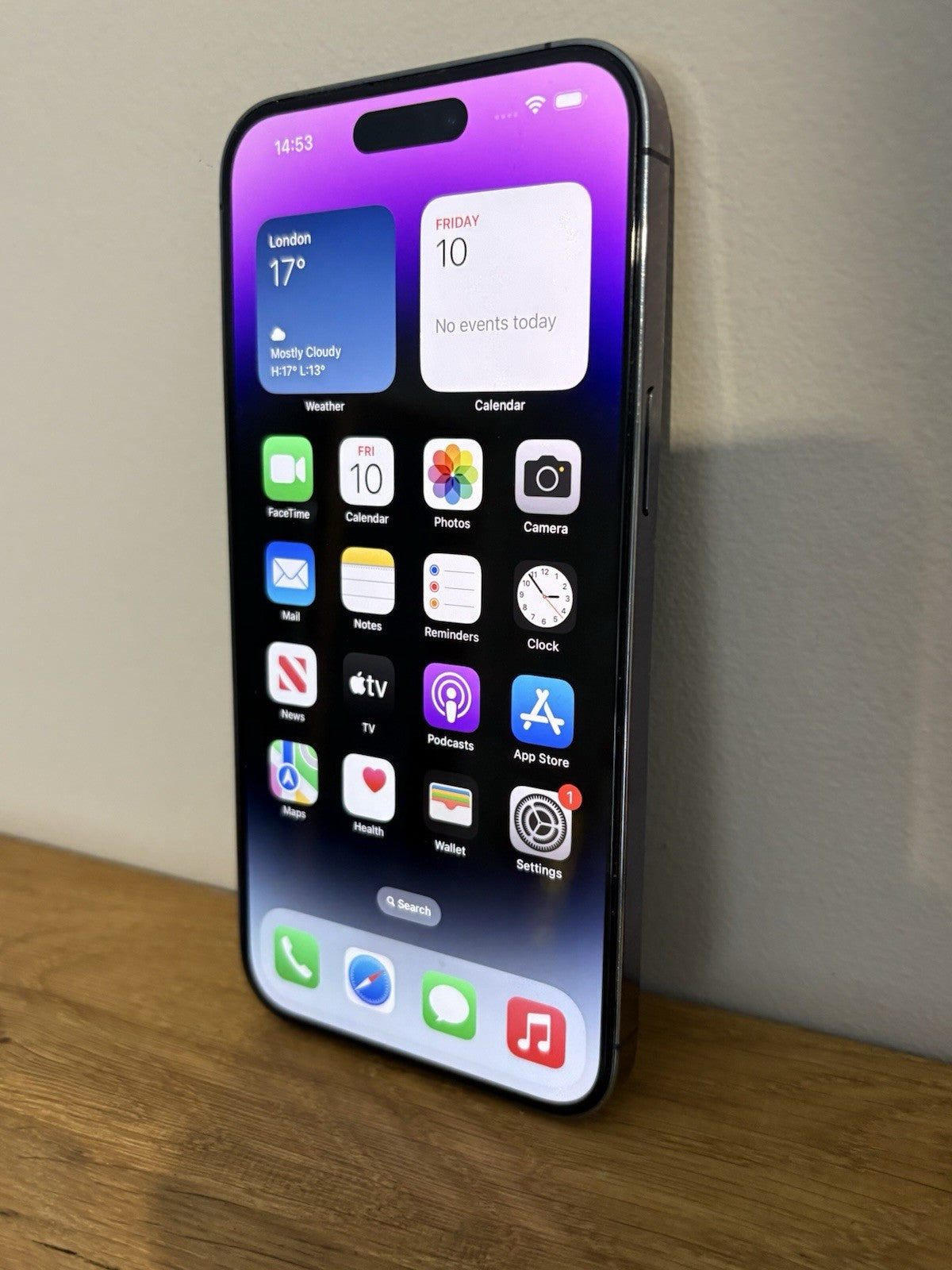 Apple iPhone 14 Pro Max 256GB (C237) Deep Purple 5G Unlocked Warranty