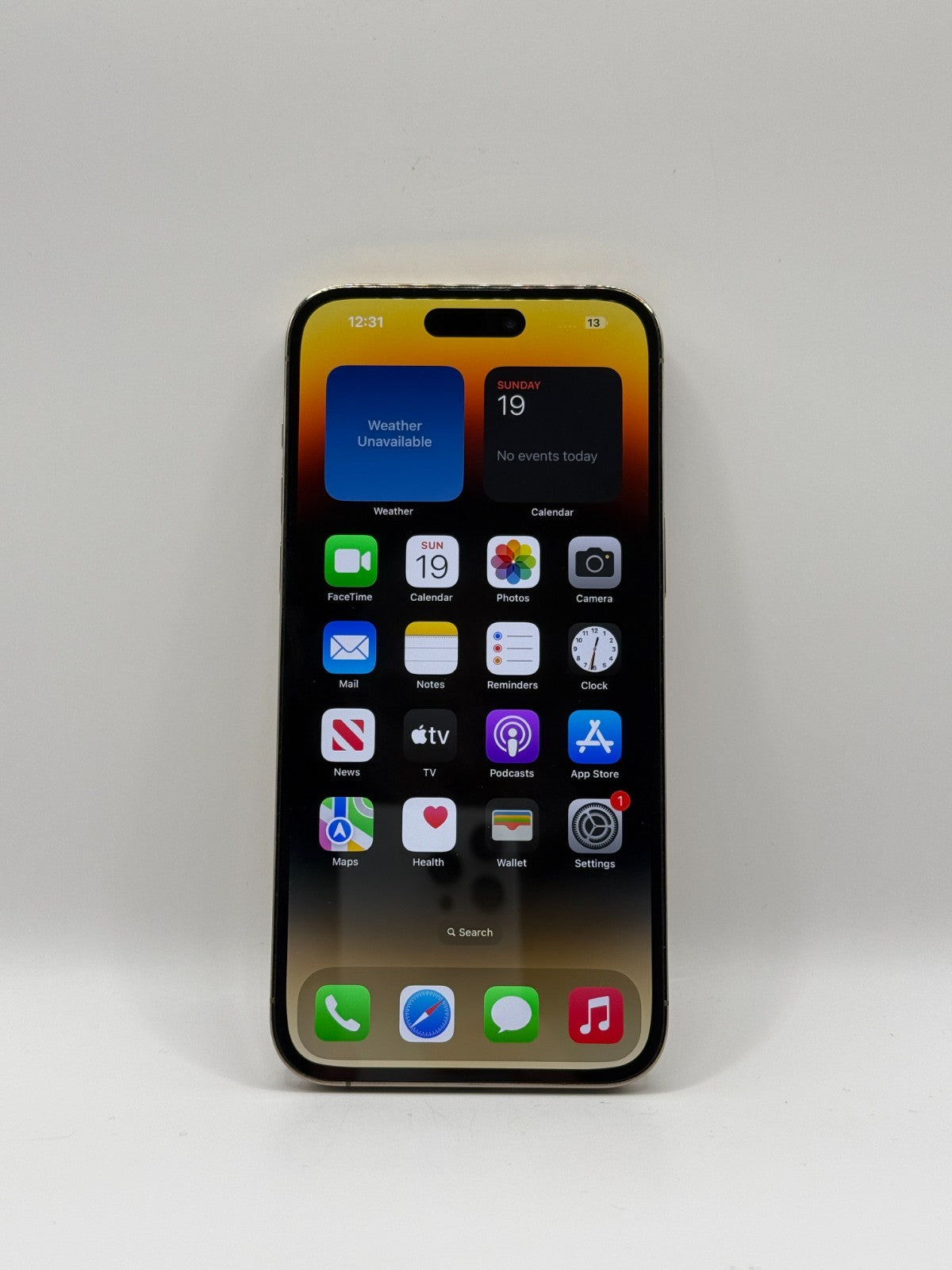 Apple Iphone 14 Pro Max 5G 128GB Gold Very Good Condition Unlocked 85% Battery