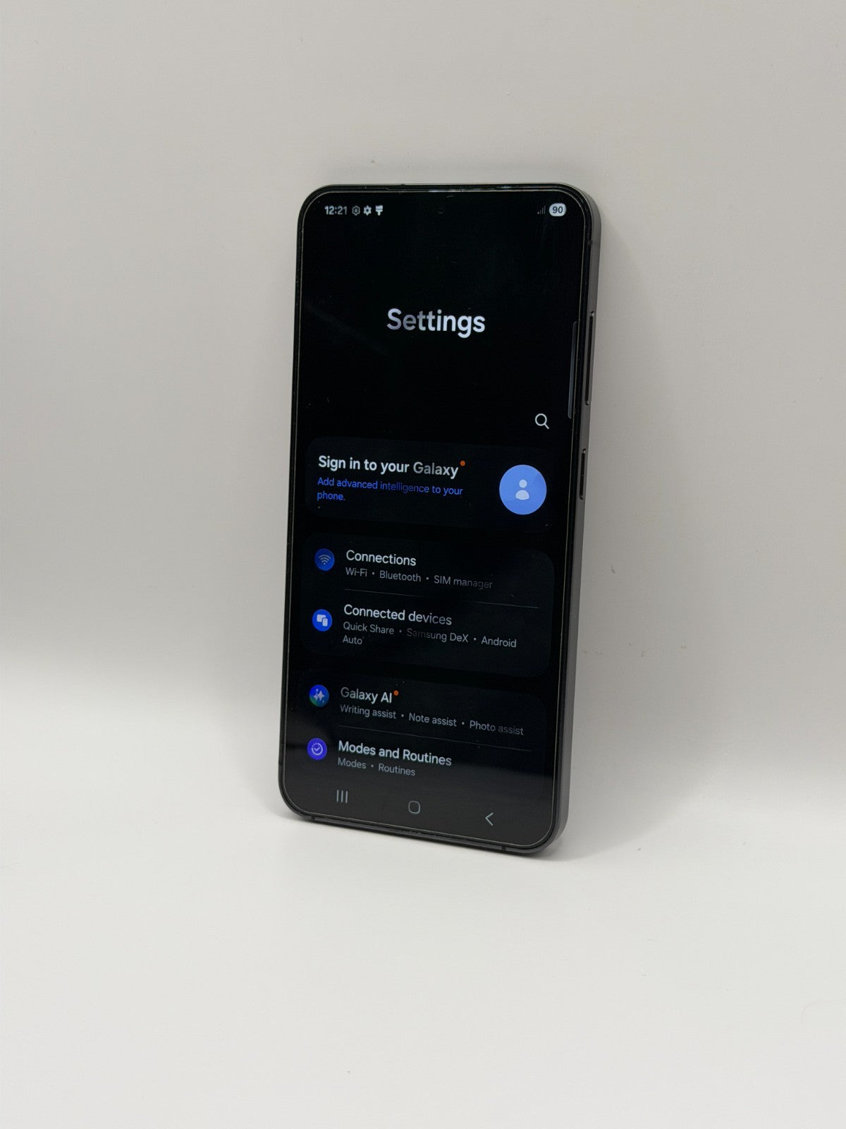 Samsung Galaxy S24 5G AI 128GB Onyx Black Unlocked Boxed Very Good Condition
