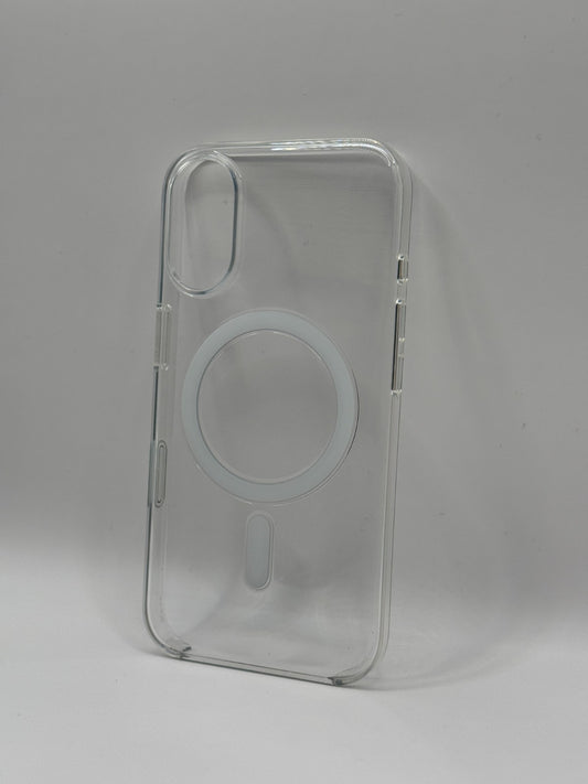 Apple Silicone Iphone 16 Clear Case MagSafe Cover Genuine Used But Excellent