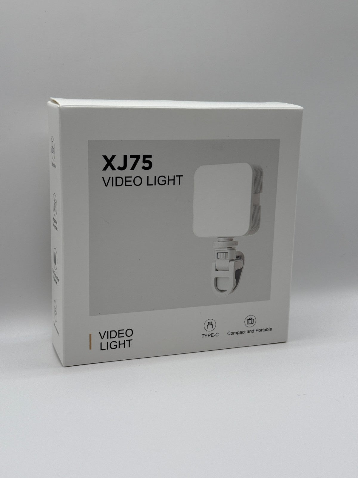 Neewer XJ75 Pocket LED Video Light Rgb White Live Streaming VLOG Video Selfie