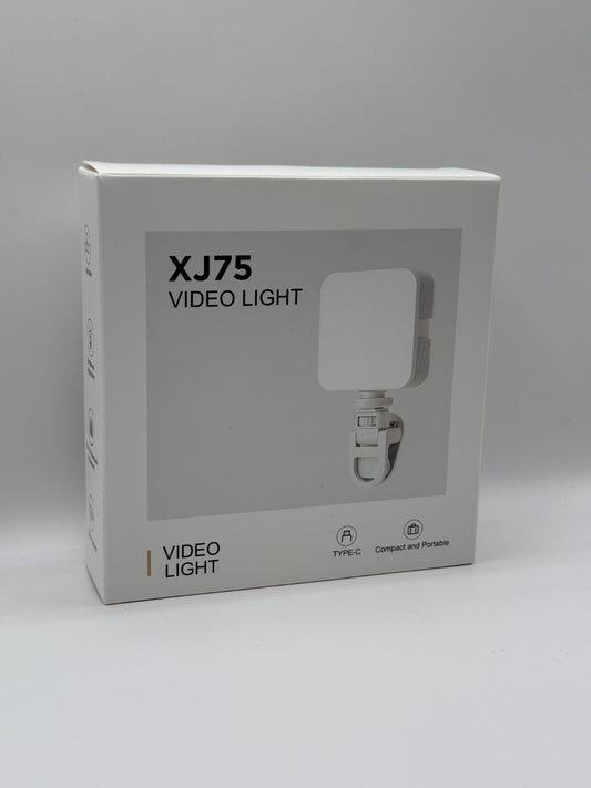 Neewer XJ75 Pocket LED Video Light Rgb White Live Streaming VLOG Video Selfie