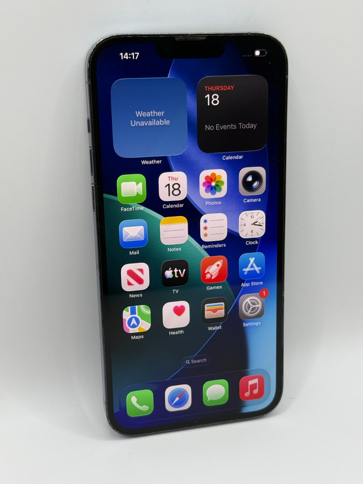 Apple Iphone 13 Pro Max 128GB Sierra Blue Unlocked Good Condition
