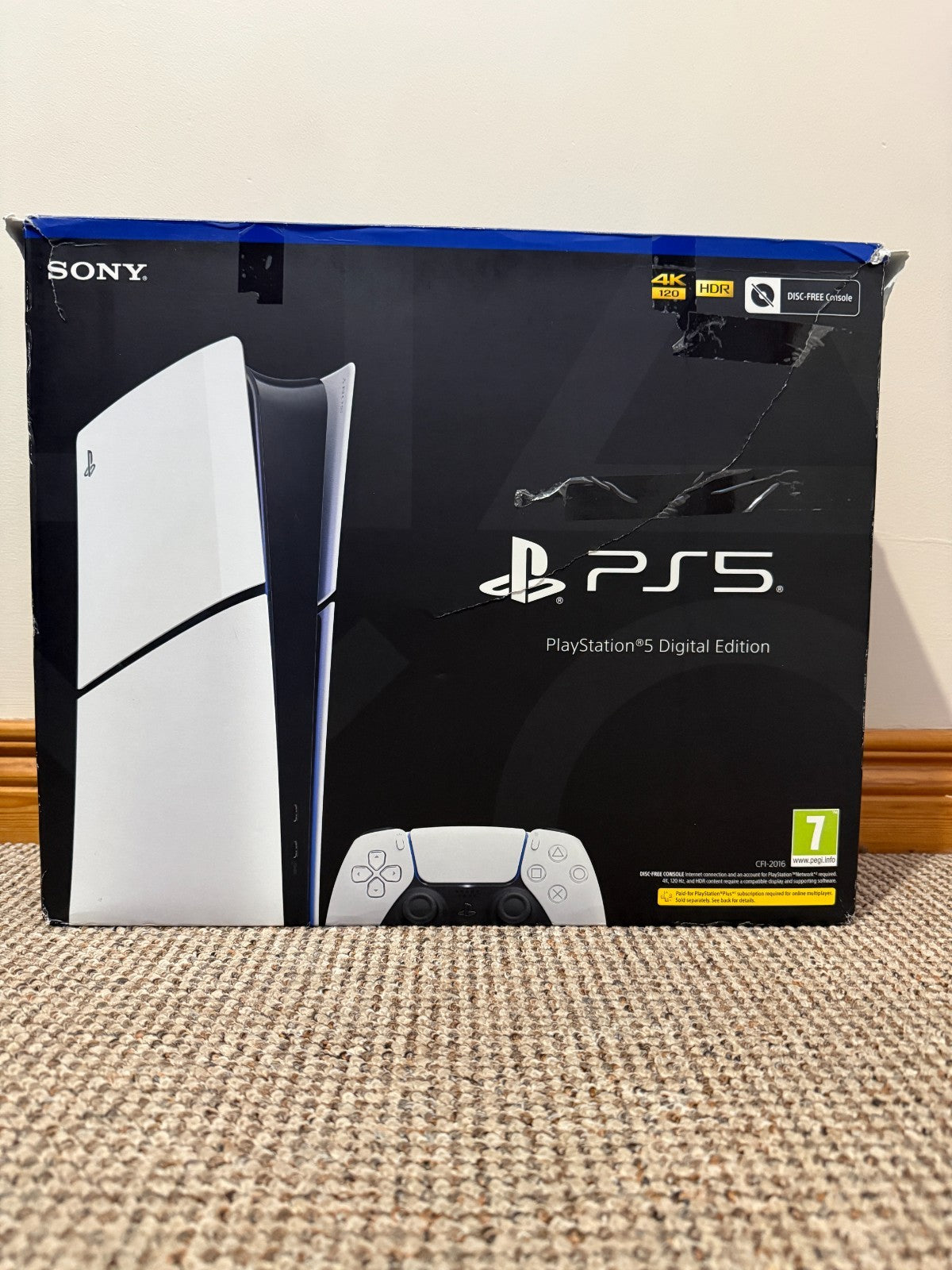 Sony PlayStation 5 Slim Digital Edition Console Ps5 1TB Boxed Warranty Excellent