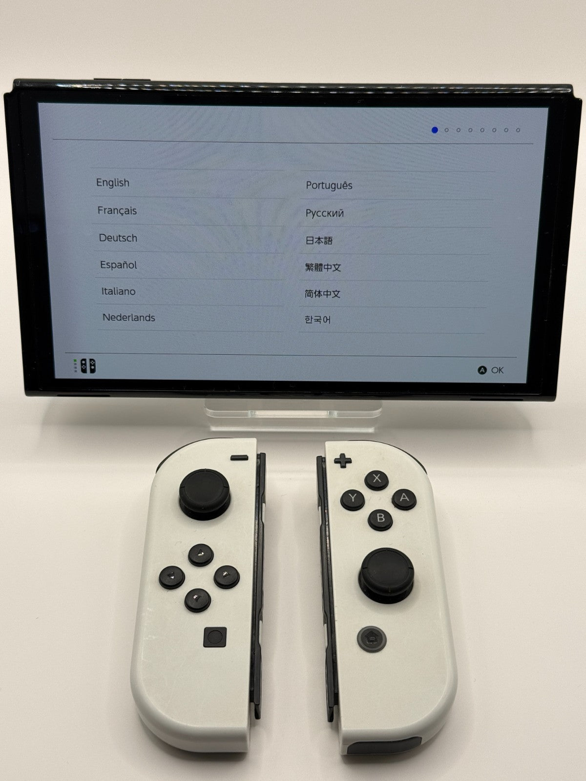 Nintendo Switch OLED Model Handheld Console 64GB White