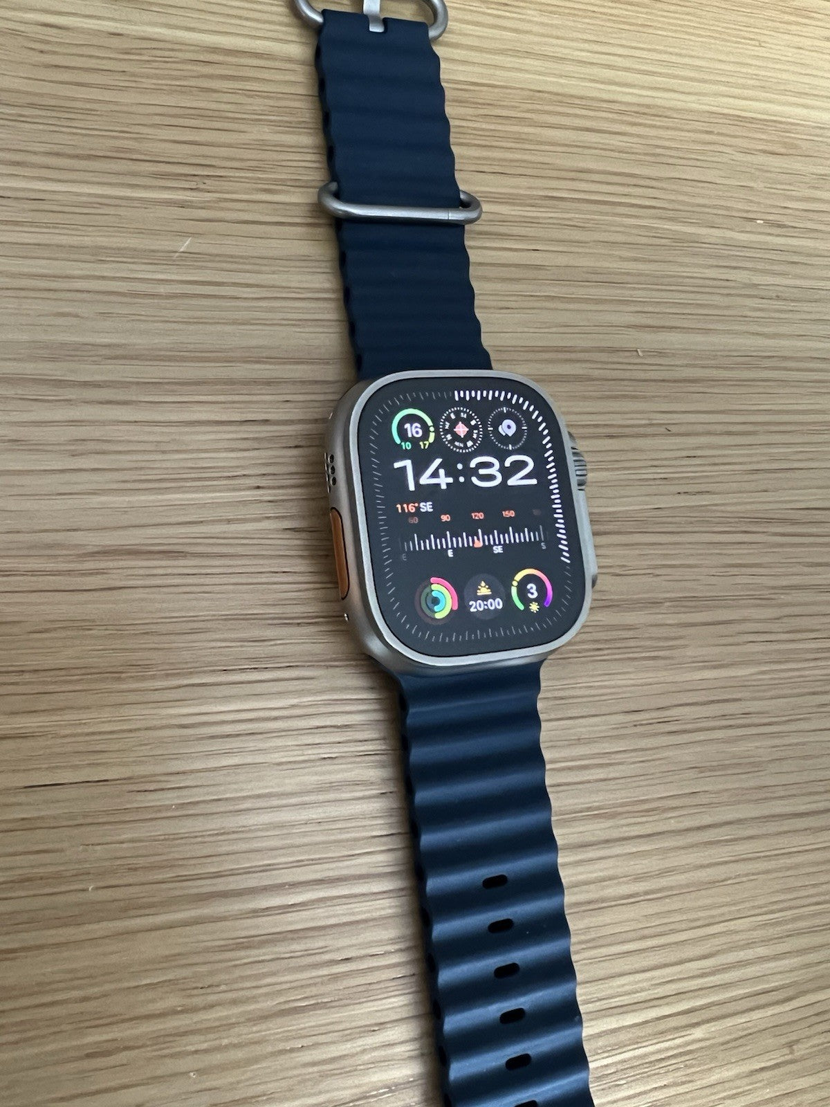 Apple Watch Ultra 49mm (0613529) Titanium & Ceramic Case GPS + LTE 94% Battery