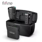 FIFINE M9 Wireless Lavalier Microphone 2 Pack Cordless Lapel Mic System