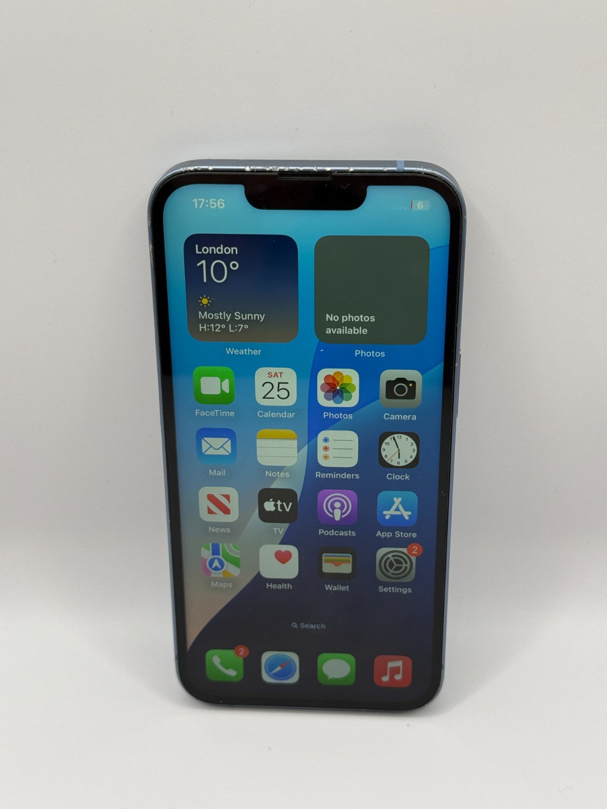 Apple Iphone 14 128GB 5G Blue Good Condition Warranty Unlocked 85% Battery