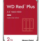 Western Digital Red Plus 2TB (942) Internal Hard Drive 3.5"W SATA3 WD20EFPX