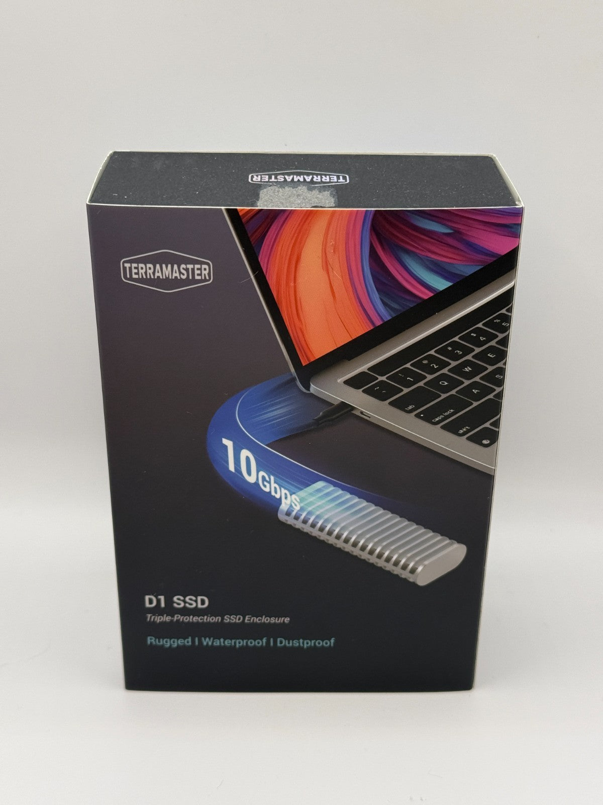 Terramaster D1 SSD M.2 NVMe SSD Enclosure Aluminum Case Waterproof Shockproof