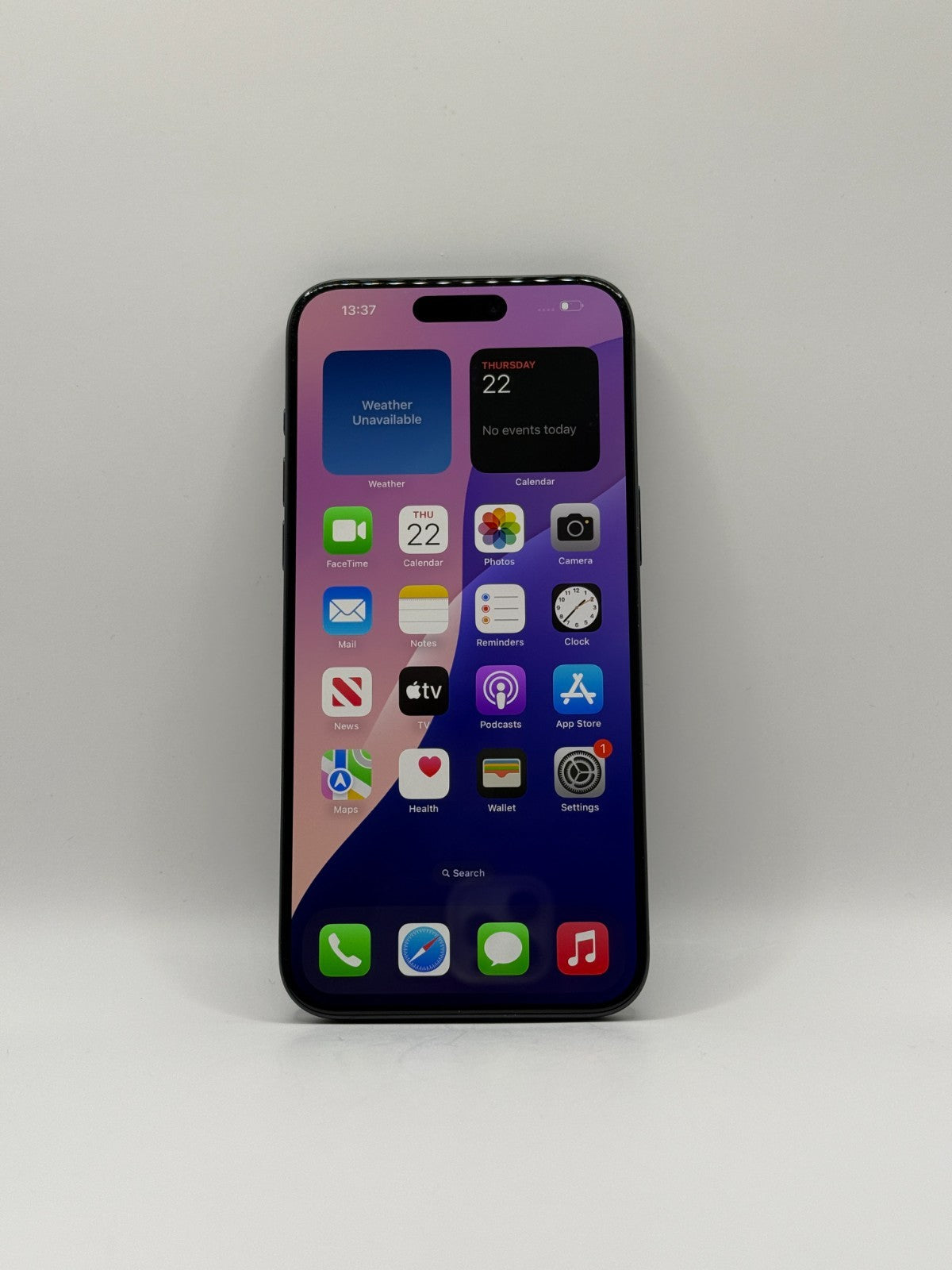 Apple Iphone 15 Pro Max Blue Titanium 256GB Very Good Condition Unlocked