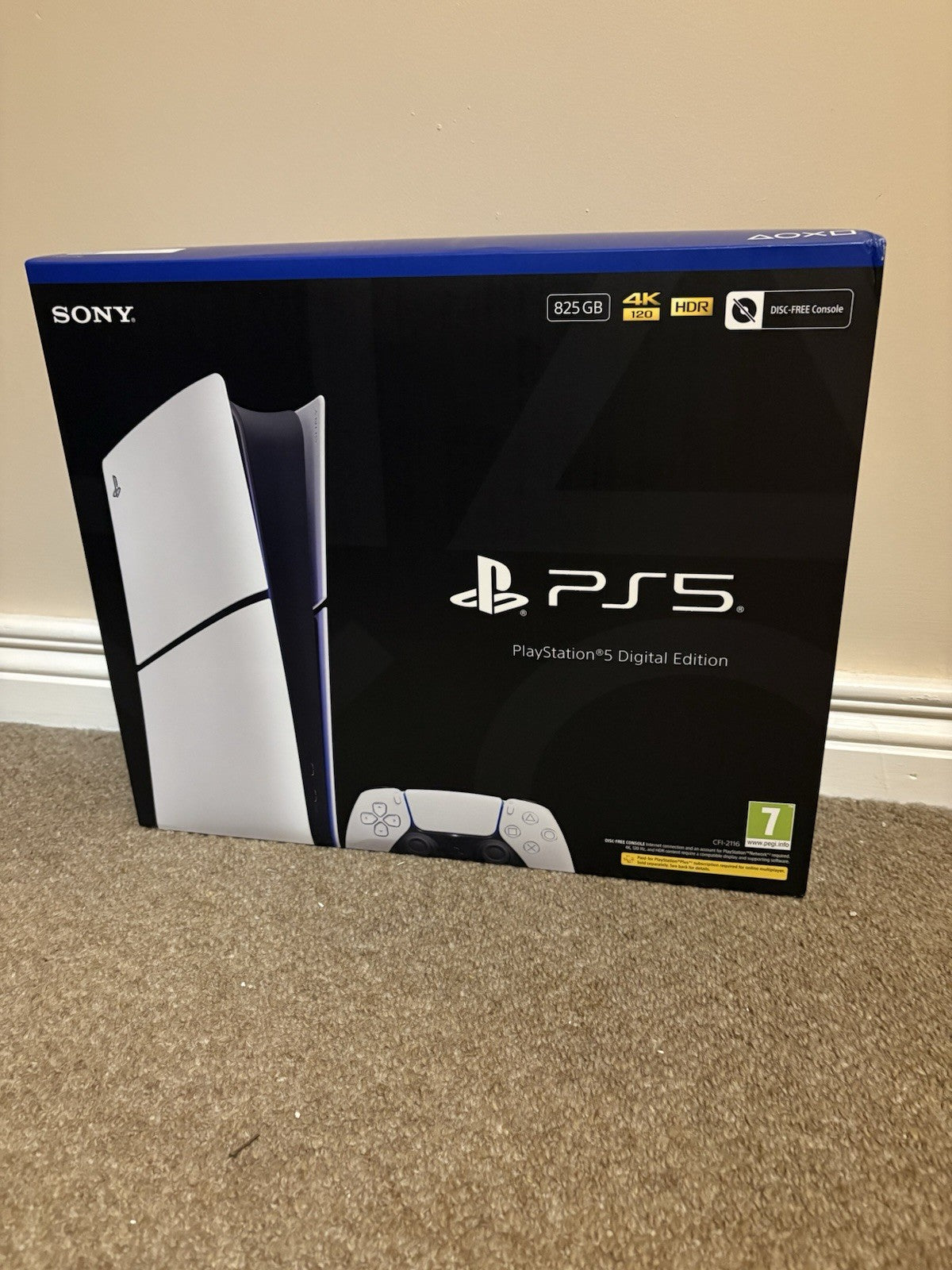 Sony PlayStation 5 Digital Edition Console Slim Ps5 825GB Brand New Sealed Boxed