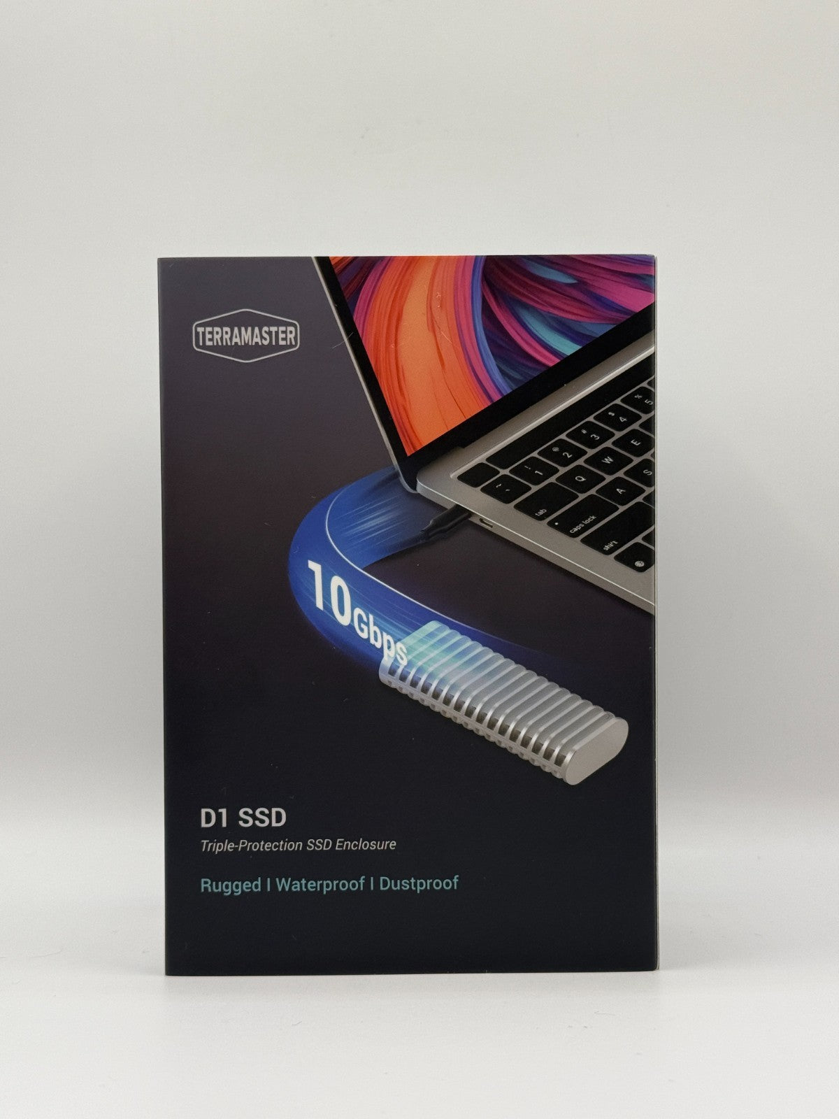 Terramaster D1 SSD M.2 NVMe SSD Enclosure Aluminum Case Waterproof Shockproof