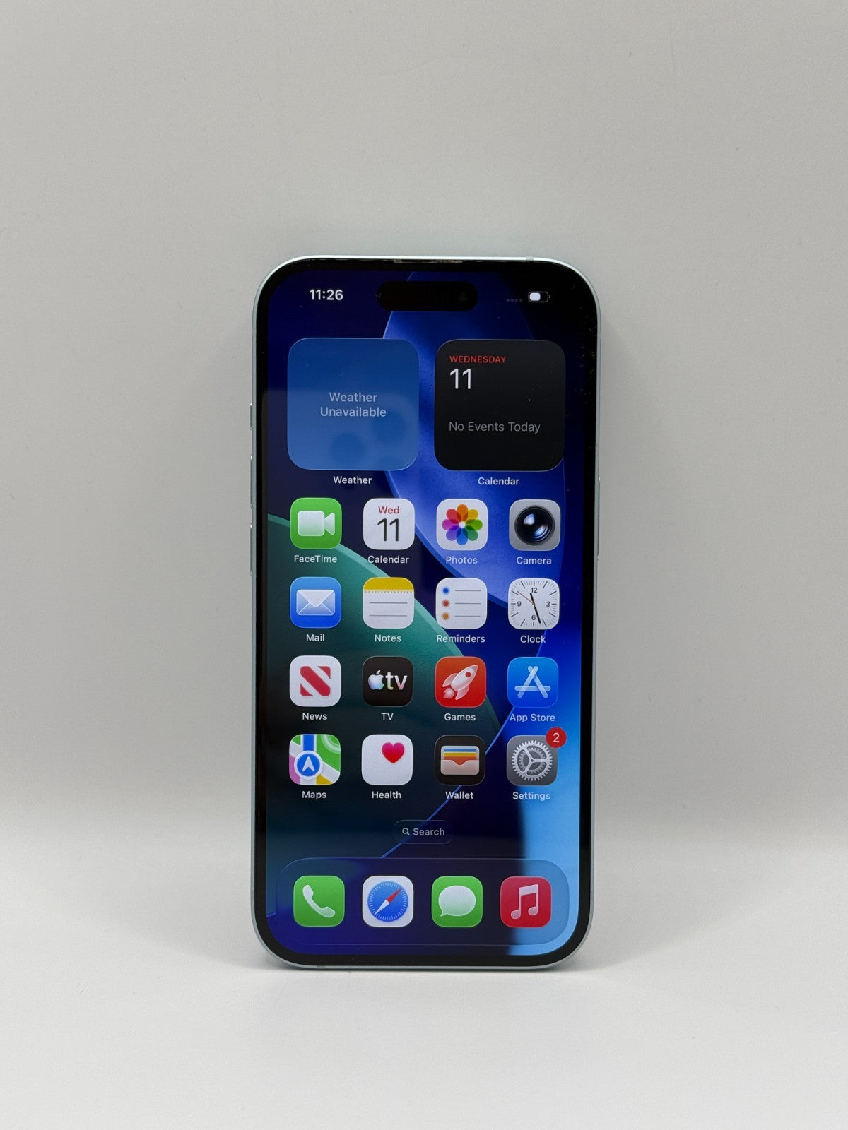 Apple Iphone 15 Blue 128GB 5G Unlocked Very Good Condition Warranty