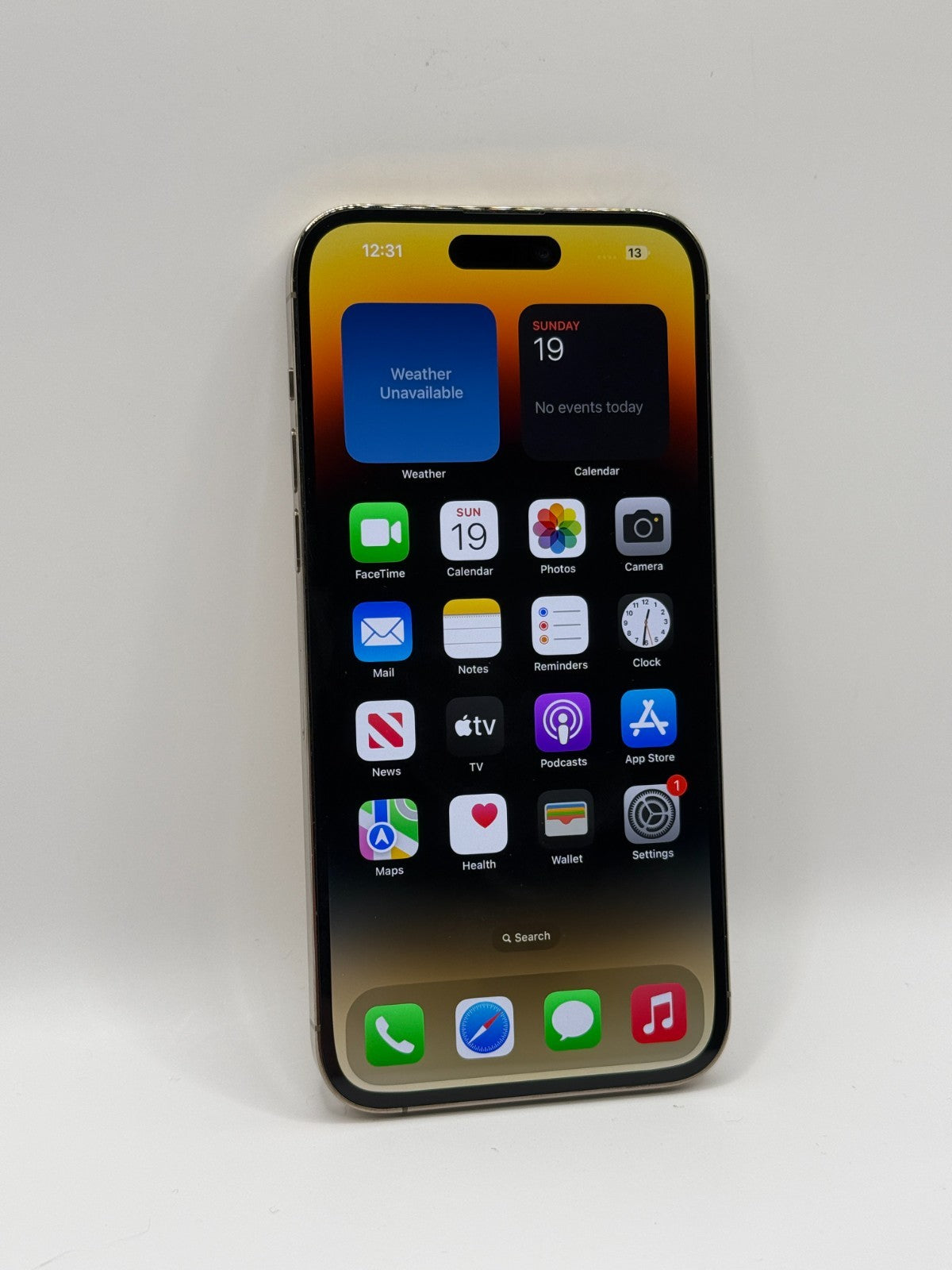 Apple Iphone 14 Pro Max 5G 128GB Gold Very Good Condition Unlocked 85% Battery