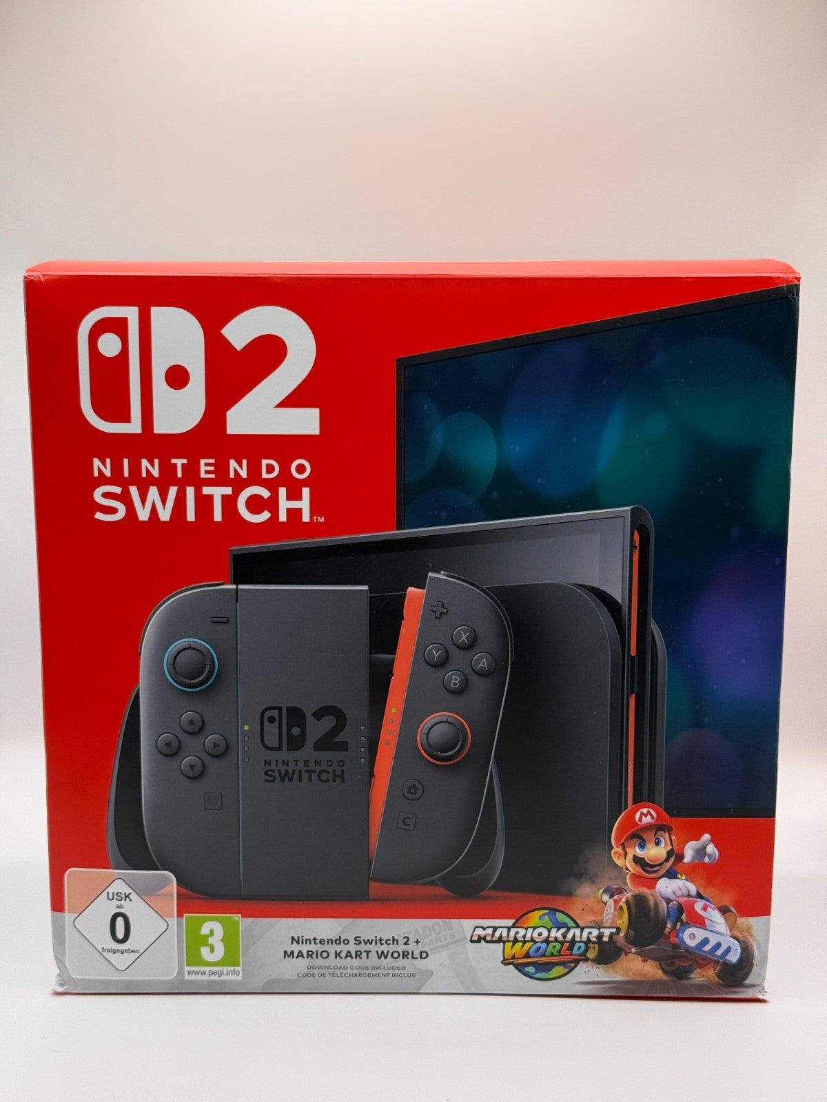 Nintendo Switch 2 Oled Console 256GB Neon Blue Neon Red Excellent Condition