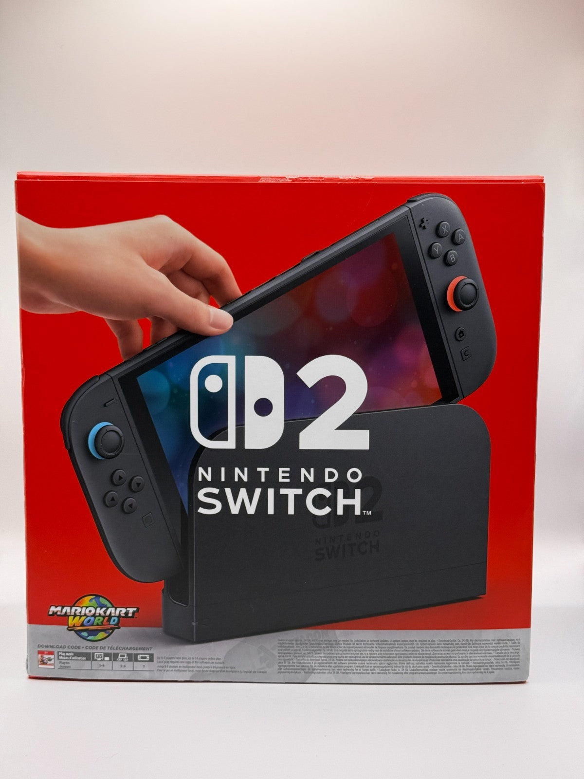Nintendo Switch 2 Oled Console 256GB Neon Blue Neon Red Excellent Condition